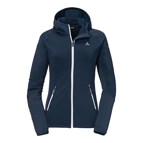 Schöffel Fleece Hoody Lodron L - blau (Grösse: 36) von Schöffel