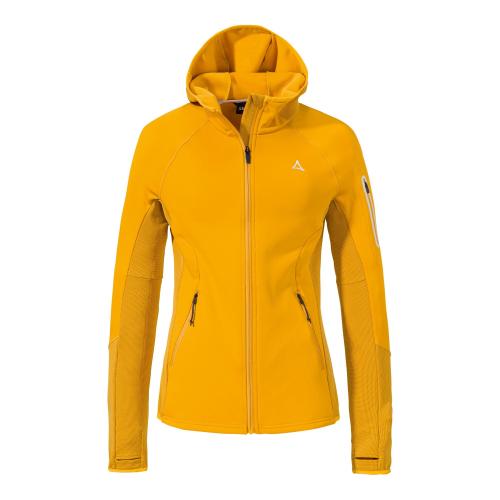 Schöffel Fleece Hoody Lodron L - gelb (Grösse: 36) von Schöffel