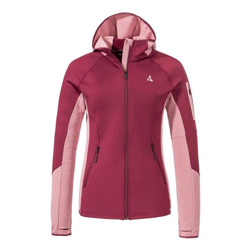 Schöffel Fleece Hoody Lodron L - pink (Grösse: 36) von Schöffel