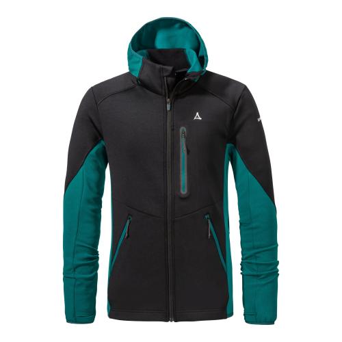 Schöffel Fleece Hoody Lodron M - schwarz (Grösse: 48) von Schöffel