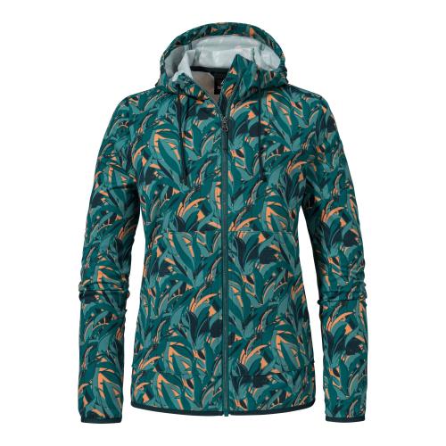 Schöffel Fleece Hoody Lugano L - grün (Grösse: 34) von Schöffel