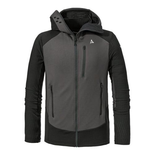 Schöffel Fleece Hoody Rotbach M - schwarz (Grösse: 48) von Schöffel