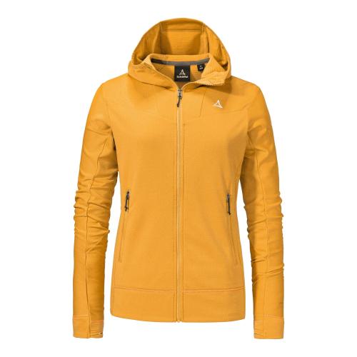 Schöffel Fleece Hoody Style Blaueis WMS - orange (Grösse: 38) von Schöffel