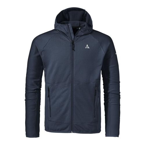 Schöffel Fleece Hoody Style Cascata MNS - blau (Grösse: 46) von Schöffel