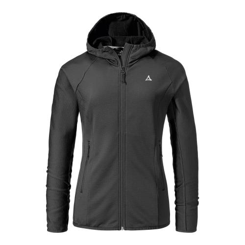 Schöffel Fleece Hoody Style Cascata WMS - schwarz (Grösse: 36) von Schöffel