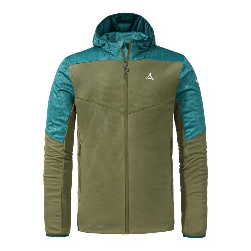 Schöffel Fleece Hoody Svardalen M - grün (Grösse: 46) von Schöffel