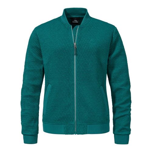 Schöffel Fleece Jacket Genua L - grün (Grösse: 36) von Schöffel