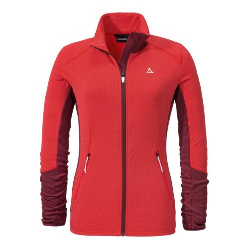 Schöffel Fleece Jacket Lodron L - rot (Grösse: 42) von Schöffel