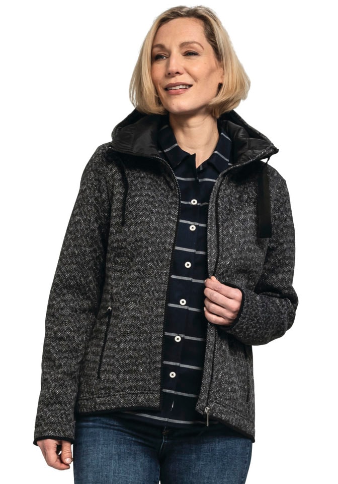 Schöffel Fleecejacke »Fleece Hoody Aurora L«, mit Kapuze von Schöffel