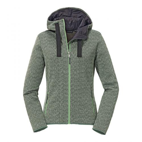 Schöffel Fleecejacke Fleece Hoody Aurora L - grün (Grösse: 44) von Schöffel