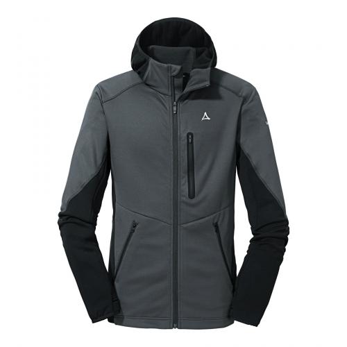 Schöffel Fleecejacke Fleece Hoody Lodron M - grau (Grösse: 46) von Schöffel