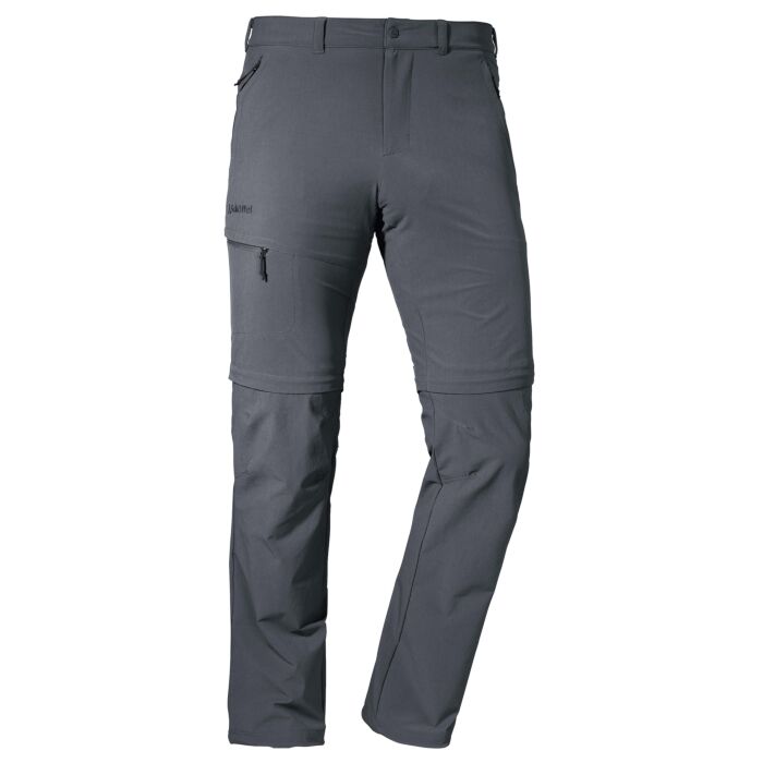 Schöffel Herren zip-off Hose Koper1, anthrazit, 46 von Schöffel