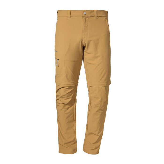 Schöffel Herren zip-off Hose Koper1, camel, 46 von Schöffel