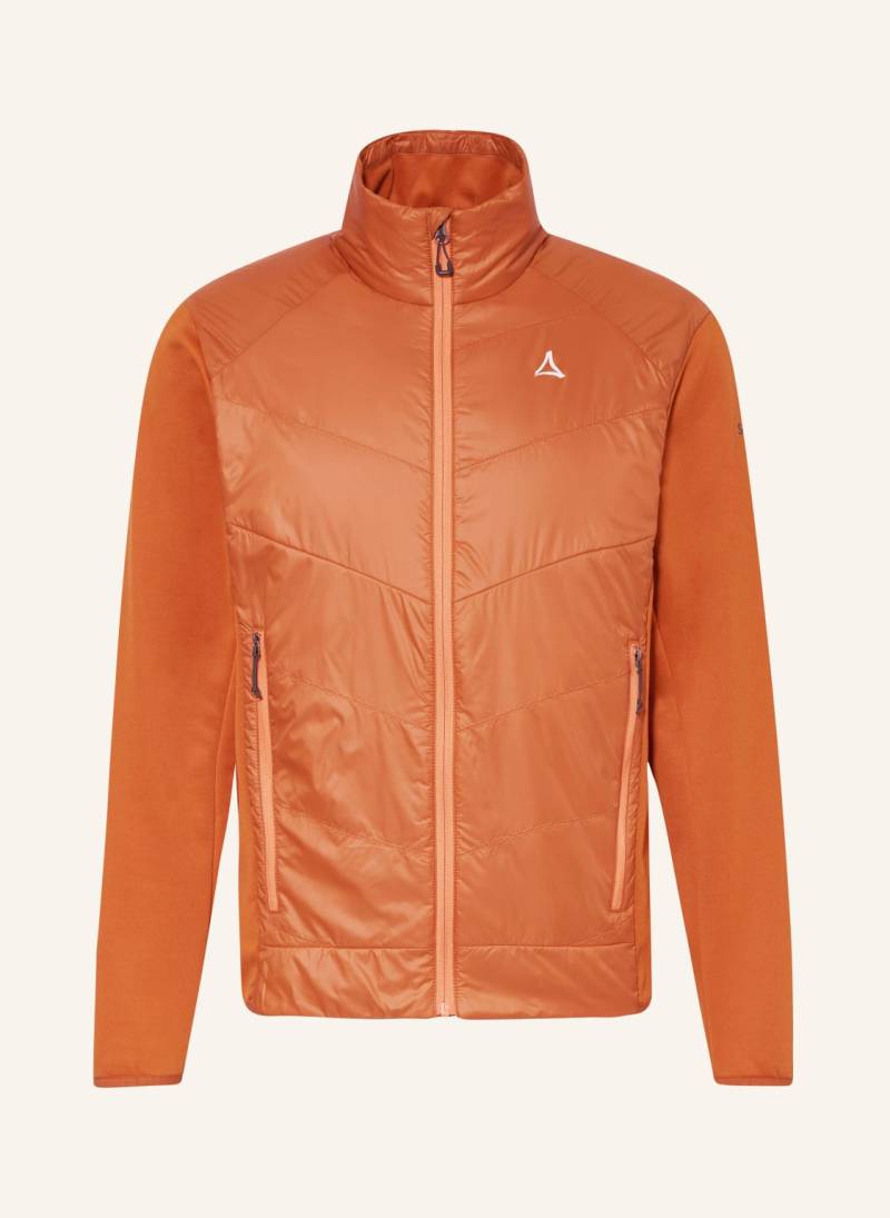 Schöffel Hybrid-Steppjacke Cascata orange von Schöffel