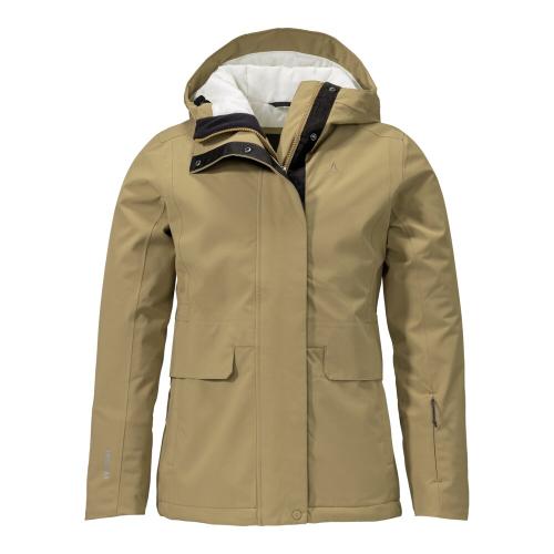 Schöffel Ins Jacket Antwerpen L - beige (Grösse: 40) von Schöffel