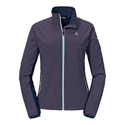 Schöffel Jacken Softshell Jacket Rinnen L - lila (Grösse: 38) von Schöffel