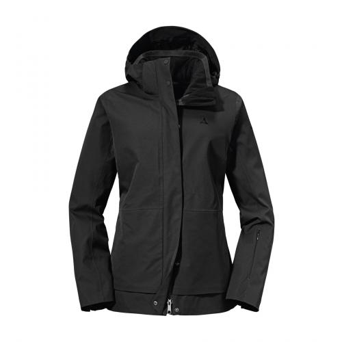 Schöffel Jacken ZipIn! Regenjacke Toledo L - schwarz (Grösse: 44) von Schöffel