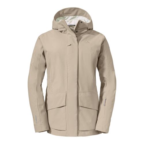 Schöffel Jacket Geneva L - braun (Grösse: 44) von Schöffel