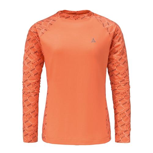 Schöffel Longsleeve Kasos L - orange (Grösse: 34) von Schöffel