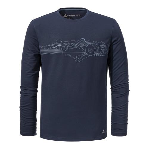 Schöffel Longsleeve Kasos M - blau (Grösse: 48) von Schöffel