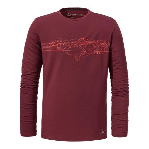 Schöffel Longsleeve Kasos M - rot (Grösse: 48) von Schöffel