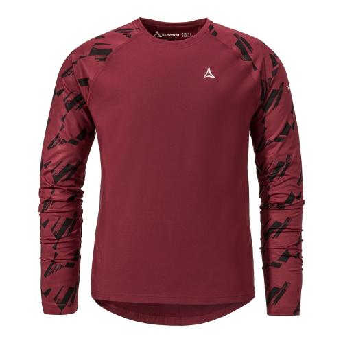 Schöffel Longsleeve Lakata Trail M - rot (Grösse: 46) von Schöffel