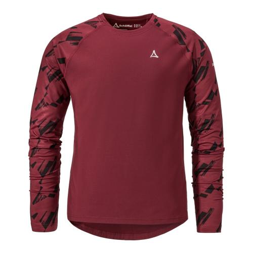 Schöffel Longsleeve Lakata Trail M - rot (Grösse: 50) von Schöffel