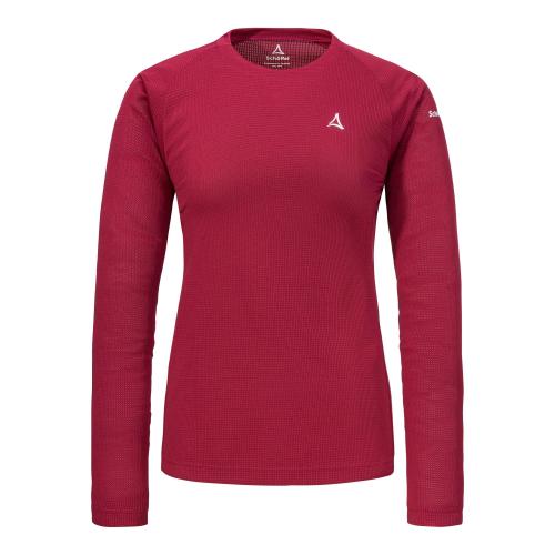 Schöffel Longsleeve Style Blaueis WMS - rot (Grösse: 34) von Schöffel