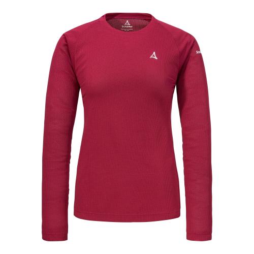 Schöffel Longsleeve Style Blaueis WMS - rot (Grösse: 46) von Schöffel