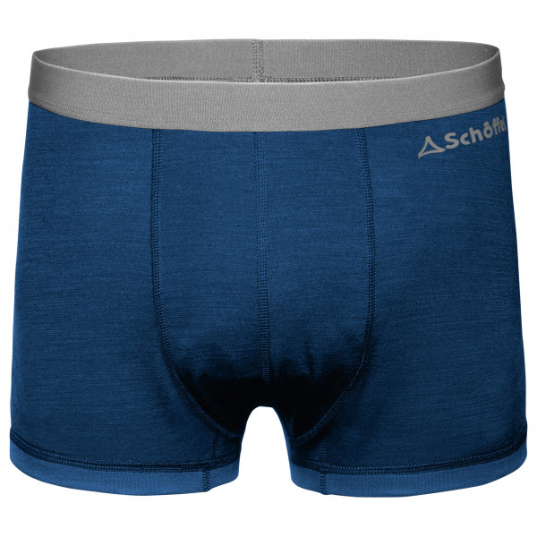 Schöffel - Merino Sport Boxershorts - Merinounterwäsche Gr L;M;XL;XXL blau;grau/schwarz von Schöffel