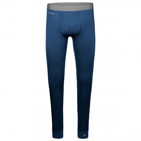 Schöffel - Merino Sport Pants Long - Merinounterwäsche Gr L blau von Schöffel