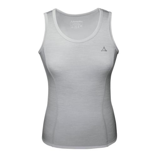 Schöffel Merino Sport Top W - grau (Grösse: L) von Schöffel