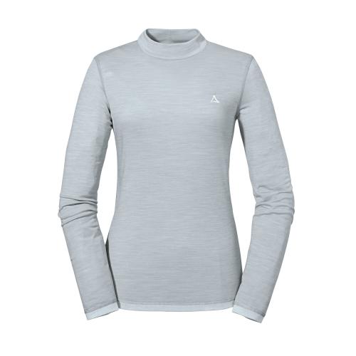 Schöffel Merino Turtle Neck L - grau (Grösse: L) von Schöffel