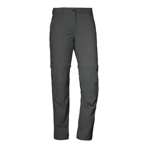 Schöffel Pants Ascona Zip Off - grau (Grösse: 17) von Schöffel