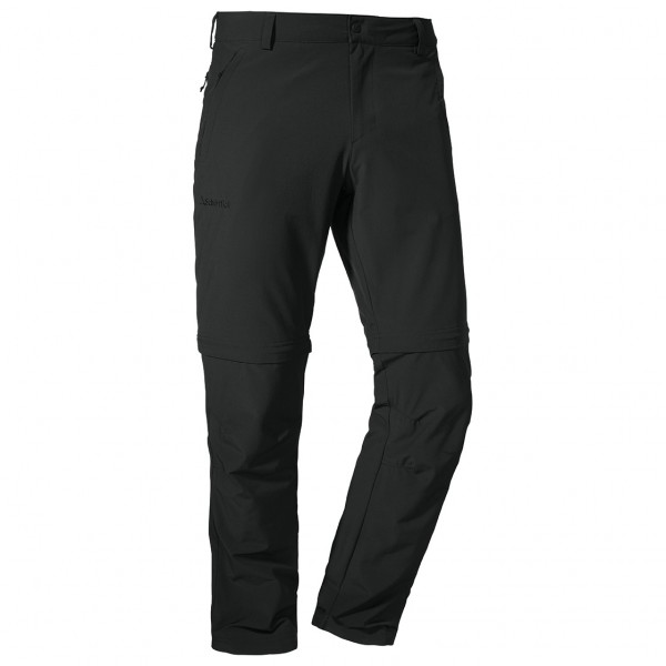 Schöffel - Pants Folkstone Zip Off - Trekkinghose Gr 106 - Long schwarz von Schöffel