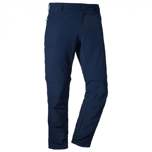 Schöffel - Pants Folkstone Zip Off - Trekkinghose Gr 50 - Regular blau von Schöffel
