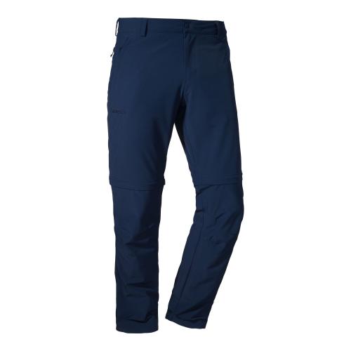 Schöffel Pants Folkstone Zip Off - blau (Grösse: 28) von Schöffel