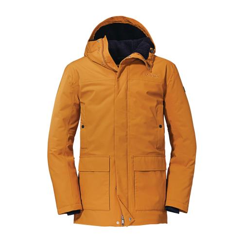 Schöffel Parka / Mäntel Ins. Parka Rotterdam M - orange (Grösse: 48) von Schöffel