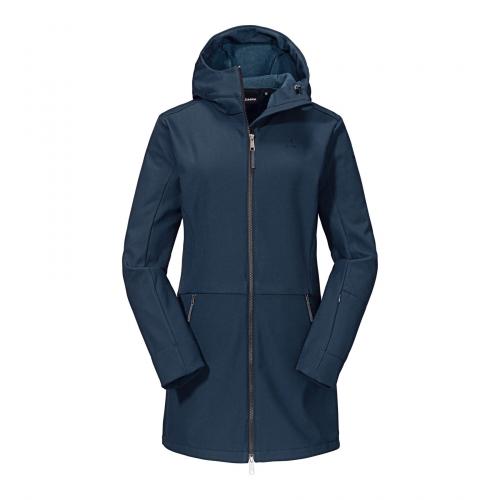 Schöffel Parka / Mäntel Softshell Coat Essex L - blau (Grösse: 34) von Schöffel