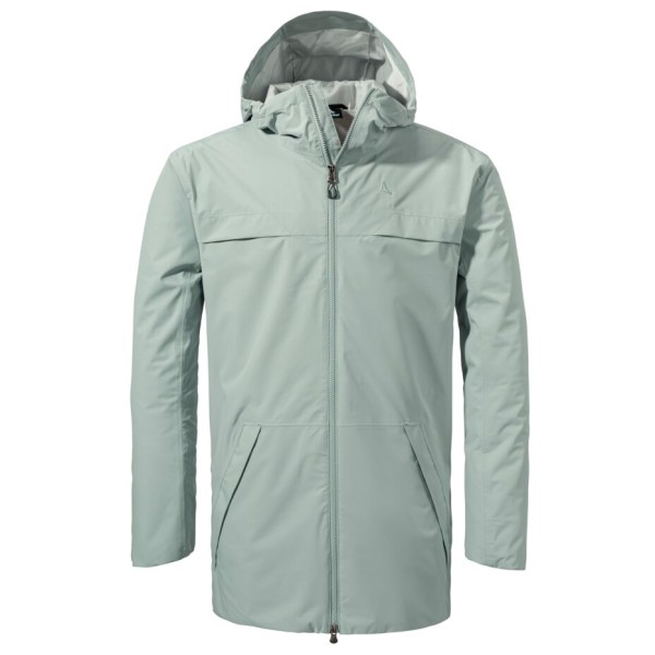 Schöffel - Parka Style Bohorok - Regenjacke Gr 52 grau/türkis von Schöffel