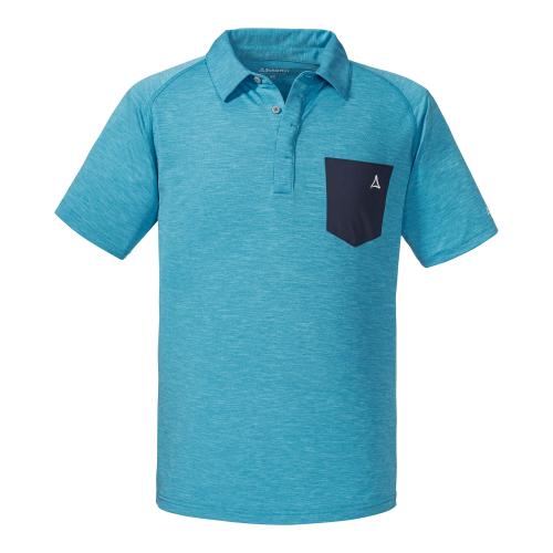 Schöffel Polo Shirt Hocheck M - blau (Grösse: 48) von Schöffel