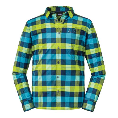 Schöffel Shirt Moraans LG M - blau (Grösse: 48) von Schöffel