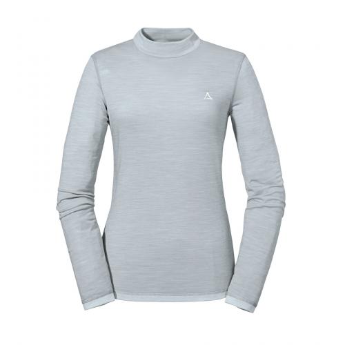 Schöffel Shirts Merino Turtle Neck L - grau (Grösse: L) von Schöffel