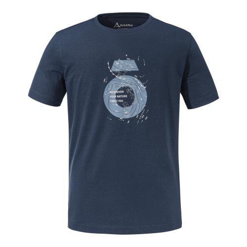 Schöffel T Shirt Buchberg M - blau (Grösse: 48) von Schöffel