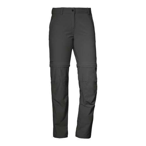 Schöffel Wanderhose Pants Ascona Zip Off - grau (Grösse: 17) von Schöffel