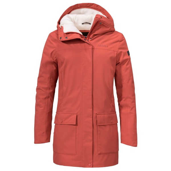 Schöffel - Women's Insulated Parka Rotterdam - Parka Gr 38 rot von Schöffel