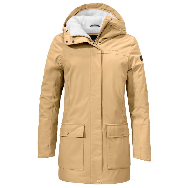 Schöffel - Women's Insulated Parka Rotterdam - Parka Gr 40 beige von Schöffel