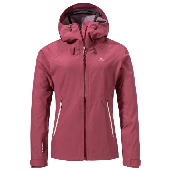 Schöffel - Women's Jacket Cascata - Regenjacke Gr 34;36;38;40;42;44;46;48 blau;rot/rosa von Schöffel