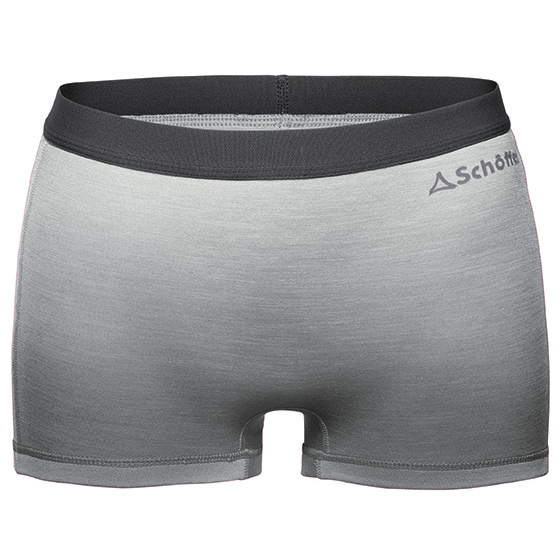 Schöffel - Women's Merino Sport Boxershorts - Merinounterwäsche Gr S grau von Schöffel