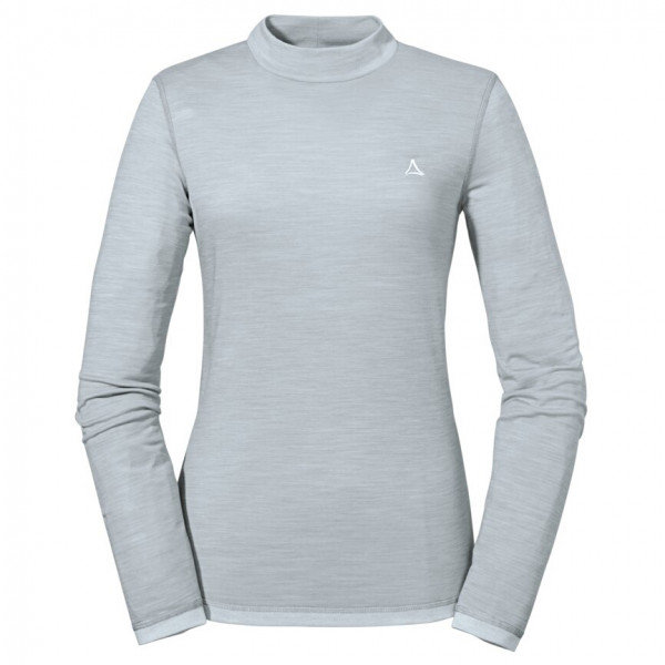 Schöffel - Women's Merino Turtle Neck - Merinolongsleeve Gr L;M;S;XL grau;rosa von Schöffel